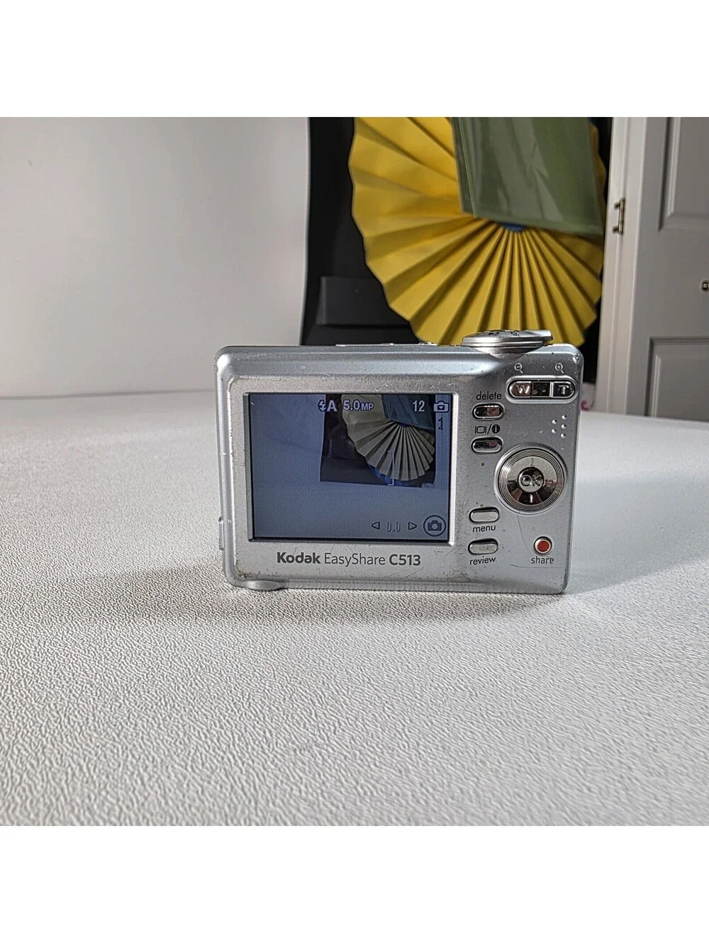 Kodak EasyShare C513 5.0MP Digital Camera Silver Tested
